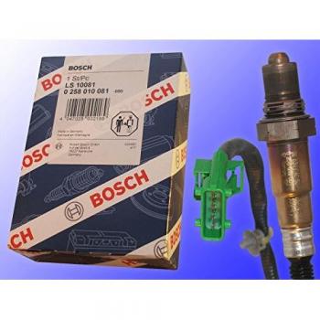 Sonda Lambda BOSCH 0 258 010 081 - Sensor de oxígeno original con conector específico