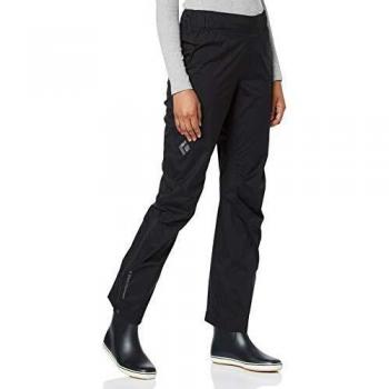 Black Diamond Women's Stormline Stretch Rain Pants - Black, Extra Small