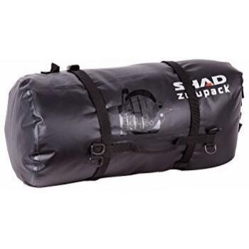 SHAD W0SB38 Rear Duffle SW38 Bolsa Blanda para Motocicleta, Resistente al Agua, Color Negro