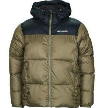 Columbia Puffect Hooded Jacket Men's Olive Green Insulated Coat