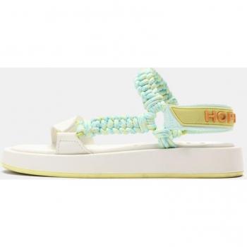 Sandalias planas Festival de mujer Hoff con diseño multicolor y cierre adherente