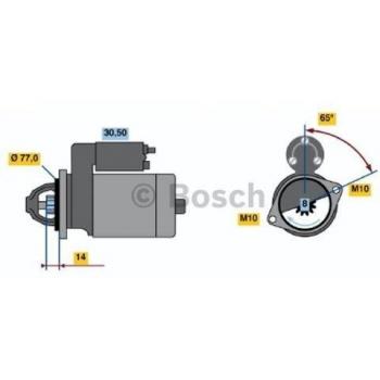 Motor de arranque Bosch 0 986 017 721