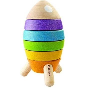 PlanToys- Cohete apilable
