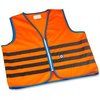 WOWOW – diversión del niño Chaleco de Seguridad, Color Naranja, tamaño Taille M