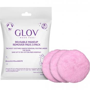 GLOV Discos Desmaquillantes Reutilizables Moon Pads - 3-Pack Eco Line