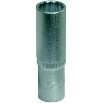 Llave de vaso KS Tools 3/8 12 puntas larga 19 mm