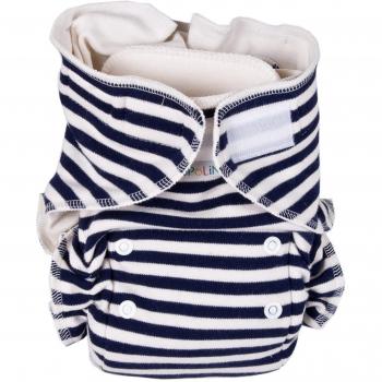 Popolini UltraFit Interlock Soft - Braga de pañal, color azul marino