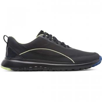 CAMPER Canica - Men's Sneakers - Black, Size 42, Cotton Fabric/Smooth Leather