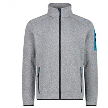 CMP Men's Fleece Jacket Grey 3H60747N Size 52