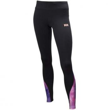 Helly Hansen Aspire Tights - Mallas para mujer, color negro / rosa, talla M