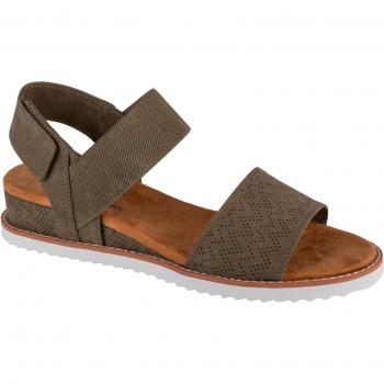 Sandalias Skechers Desert Kiss Mujer Verde