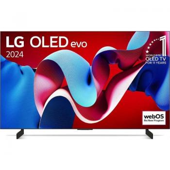 LG OLED42C41LA - Televisor OLED 42 (106 cm) 4K Ultra HD Smart TV con WebOS y Wifi