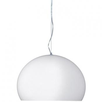 Lámpara Colgante LED Kartell FL/Y Pequeña Blanco Mate