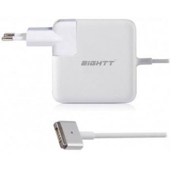 Eightt EA602 Cargador Compatible con Apple MagSafe 2, 60W, 16.5V-3.65A, Blanco