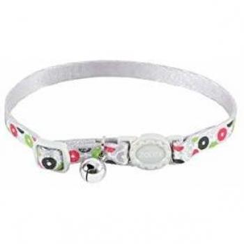 Collar para gato ARROW de nylon gris, ajustable de 17 a 30 cm - Zolux