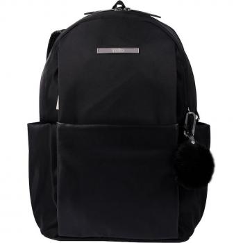 Mochila Totto Adelaide 1 2.0 para mujer con compartimento para portátil de 14 pulgadas en color negro