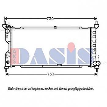 AKS Dasis 151620N Radiador, refrigeración del motor