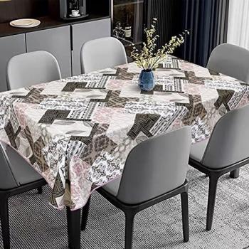 GREATOYAR Mantel Antimanchas Rectangular, Mantel Impermeable, Hule Mesa, Resistente, Lavable, Impermeable, Ideal para Interiores y Exteriores, para Decoración de Mesa, Medida 140x180cm