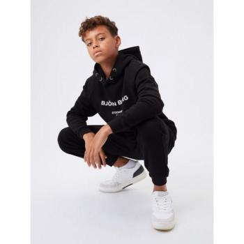 Björn Borg Borg Hoodie Black, 122-128