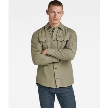 Camisa G-Star Marine Slim Verde Hombre