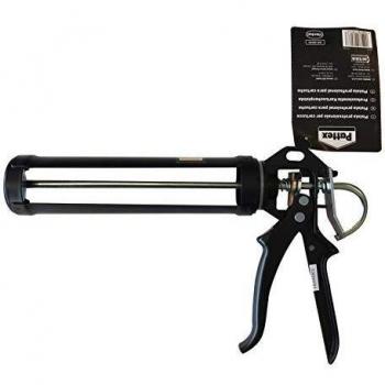 Pattex Pistola Profesional C-9 para cartuchos de adhesivos y selladores, pistola aplicadora de gran precisión, pistola de silicona fácil de usar