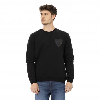 Automobili Lamborghini Black Cotton Sweater - XXL