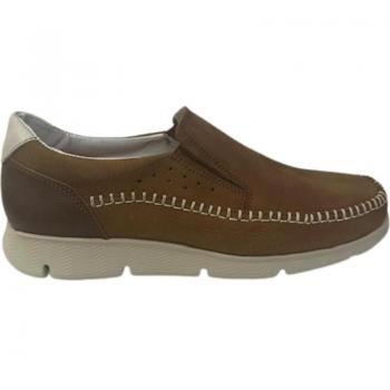 Zapato confort DJ Santa para hombre 4132 color nuez