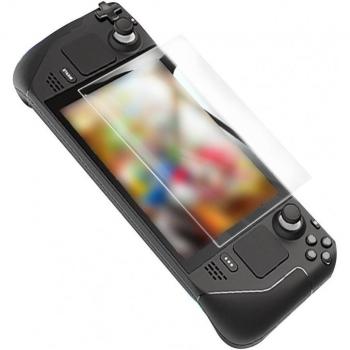 Protector de Pantalla Templada 0,26mm Antihuellas Duradero para Consola de Juegos