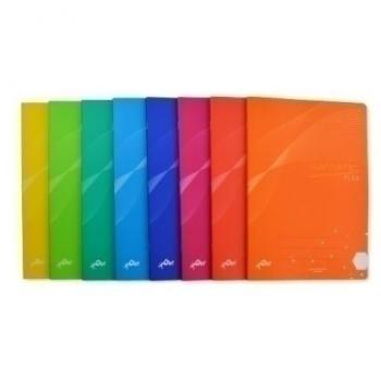 Libreta Olef PP A5+ 48h CD.4 90g Color (8) - Pack de 6 unidades