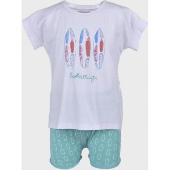 Conjunto de bebé niño en dos piezas de manga corta - La Ormiga 1120312601