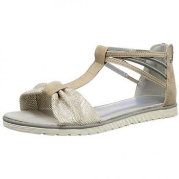 s.Oliver48206 - Sandalias de Punta Descubierta Niñas
, color Beige, talla 33
