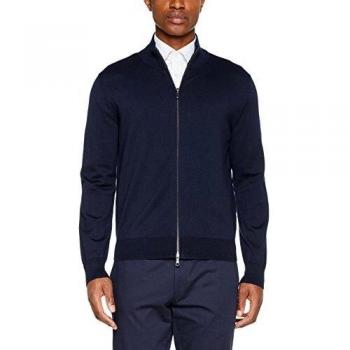 BROOKS BROTHERS 100097923 Camiseta de Manga Larga, Azul
