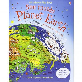 Libro Mira Dentro del Planeta Tierra de Katie Daynes, Alex Frith y Peter Allen
