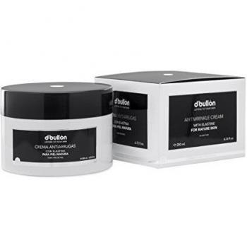 B D. BULLON Crema Facial Antiarrugas con Elastina, Piel Madura, Anti Edad, Único, 200 Mililitros
