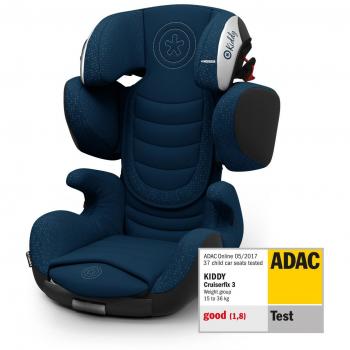 Sillita de bebé kiddy Cruiserfix, para el coche azul azul