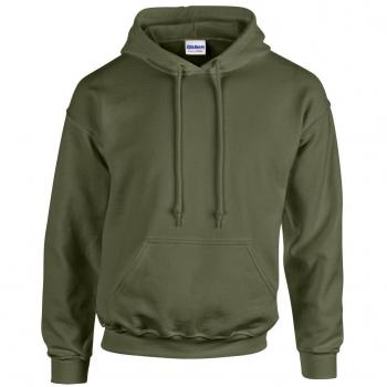 Gildan Heavy Blend Hooded Sweatshirt : Color - Military Green : Size - XL