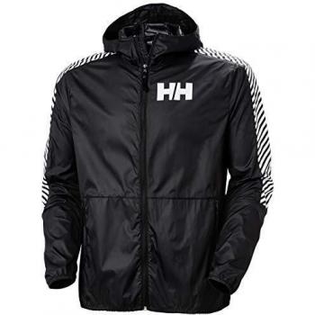 Helly Hansen Chaqueta cortavientos para hombre., Hombre, Chaqueta, 53442, Negro , medium