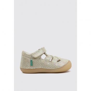 KICKERS - SUSHY 21 Sandalia Plana bebé niña (hasta talla 30) Dorado