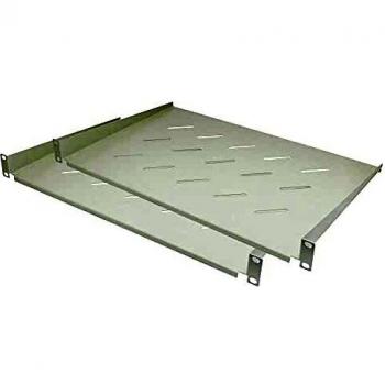 Estante de 19'' para Servidor, Profundidad de Montaje 300 mm, Juego de 2, Gris Claro (RAL7035)