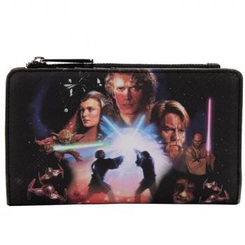 Cartera Loungefly Star Wars Trilogía 2 Billetera