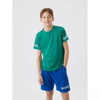Björn Borg Borg T-shirt Green, 158-164