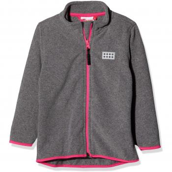 LEGO Wear M\u00e4dchen Siam 118-Fleecejacke, Chaqueta para Niñas, Gris