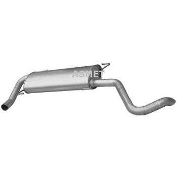 Silenciador trasero ASMET 09.096 para FIAT, PEUGEOT y CITROËN