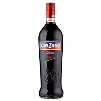 Cinzano Vermouth Rosso - 6 botellas x 1000 ml - Total: 6000 ml