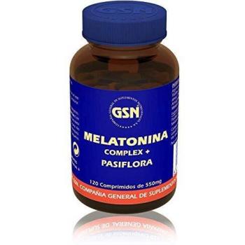 G.S.N. Complemento Alimenticio, Melatonina complex + pasiflora - 120 comprimidos