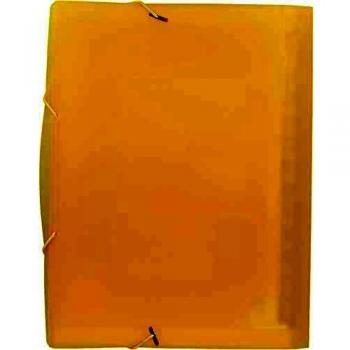 Grafoplás 2960860 Serie Xs Archivador Fuelle con Gomas, Amarillo, Folio