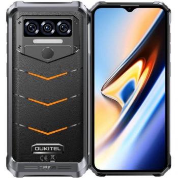 Oukitel WP38 Móvil Resistente 12GB+256GB Android 13, 10600mAh Batería Irrompible, Pantalla 6.52 HD+, Cámara 13MP+5MP, Dual
