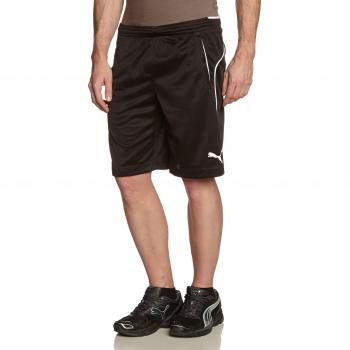 PUMA Training - Pantalones cortos de fútbol, color negro, talla L