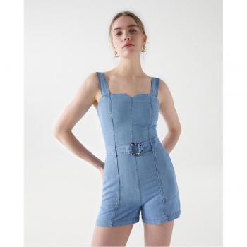 Mono de mujer sin mangas en denim Salsa Jeans