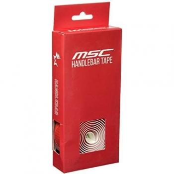 MSC Bikes CWPLRD Cinta de Manillar, Rojo, Talla Única